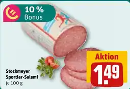 REWE DE Stockmeyer Sportler-Salami tilbud