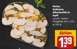 REWE DE Metten Delikatess Hähnchenfilet in Aspik tilbud