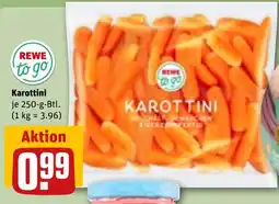 REWE DE Rewe to go Karottini tilbud