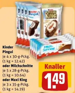 REWE DE Kinder Pingui tilbud