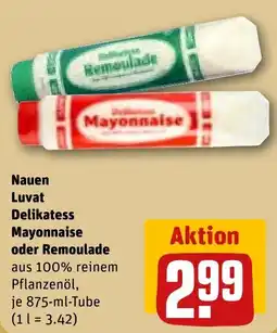 REWE DE Nauen Luvat Delikatess Mayonnaise oder Remoulade tilbud