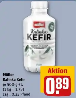 REWE DE Müller Kalinka Kefir tilbud