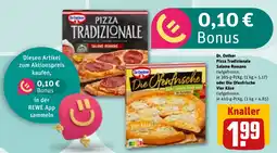 REWE DE Dr Oetker pizza tradizionale salame romano tilbud