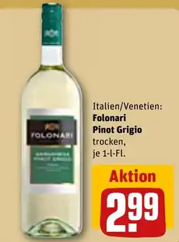 REWE DE Folonari Pinot Grigio tilbud