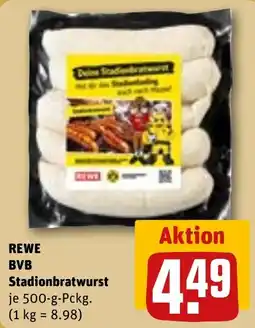 REWE DE REWE BVB Stadionbratwurst tilbud