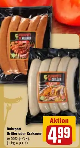 REWE DE Ruhrpott Grill oder Krakauer tilbud
