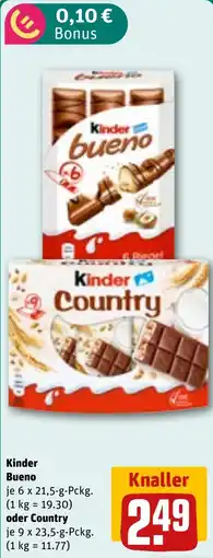 REWE DE Kinder Bueno tilbud