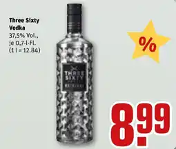 REWE DE Three Sixty Vodka tilbud