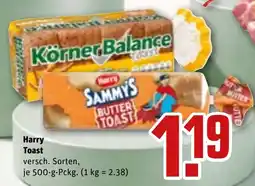 REWE DE Harry Toast tilbud