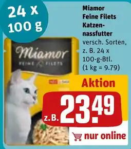 REWE DE Miamor feine filets katzen-nassfutter tilbud