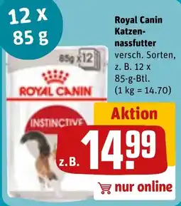 REWE DE Royal Canin Katzen-nassfutter tilbud