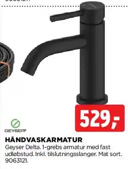 jem & fix HÅNDVASKARMATUR tilbud
