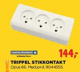 jem & fix Trippel stikkontakt tilbud