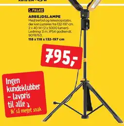 jem & fix Arbejdslampe tilbud