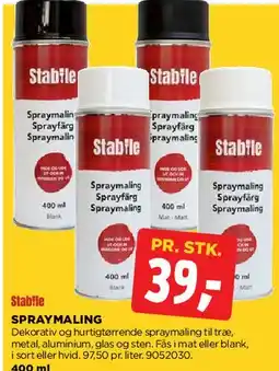 jem & fix Spraymaling tilbud
