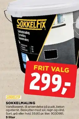 jem & fix Sokkelmaling tilbud