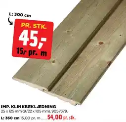 jem & fix IMP. KLINKBEKLÆDNING tilbud