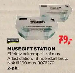 jem & fix Musegift station tilbud