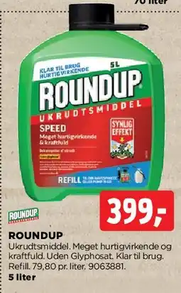 jem & fix Roundup (ukrudtsmiddel) tilbud