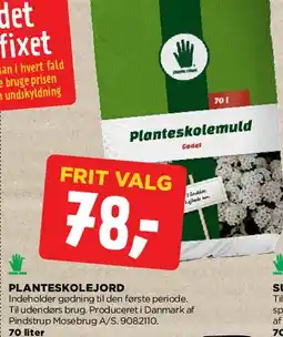 jem & fix Planteskolemuld / Planteskolejord tilbud