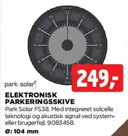 jem & fix Elektronisk parkeringsskive tilbud