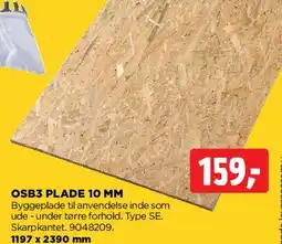 jem & fix OSB3 PLADE 10 MM tilbud