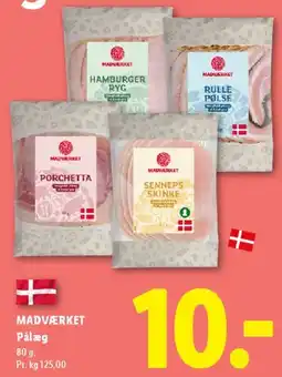 Lidl Pålæg tilbud