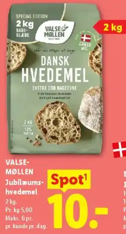 Lidl Dansk Hvedemel tilbud