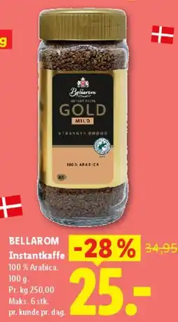 Lidl Bellarom Instantkaffe Gold tilbud
