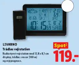 Lidl Trådløs vejrstation tilbud