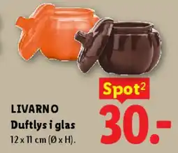 Lidl Duftlys i glas tilbud