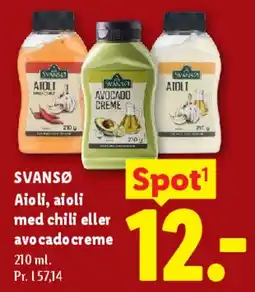 Lidl SVANSO Aioli tilbud