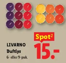 Lidl Duftlys (tealights) tilbud