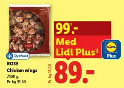 Lidl Chicken wings tilbud