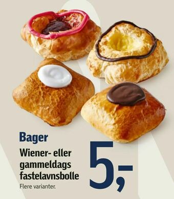 Wiener- eller gammeldags fastelavnsbolle