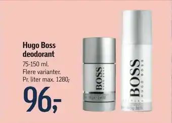 Føtex Hugo Boss deodorant tilbud