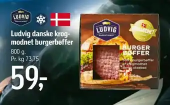 Føtex Ludvig danske krog- modnet burgerbøffer tilbud