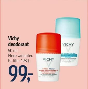 Føtex Vichy deodorant tilbud