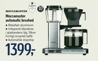 Føtex Moccamaster automatic brushed tilbud