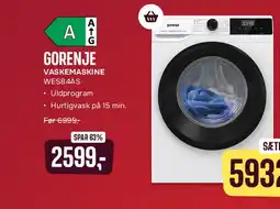 Skousen VASKEMASKINE tilbud