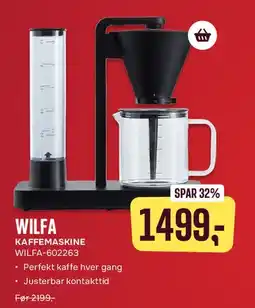 Skousen Wilfa Kaffemaskine WILFA-602623 tilbud