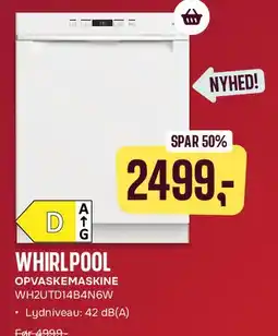Skousen WHIRLPOOL OPVASKEMASKINE tilbud