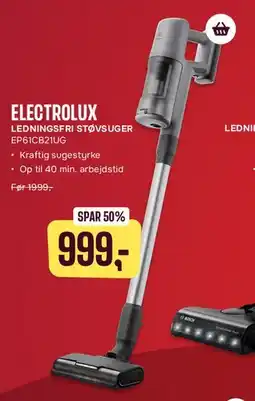 Skousen Electrolux ledningsfri støvsuger tilbud