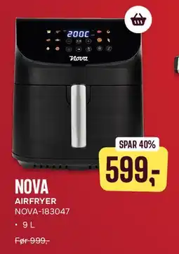 Skousen Nova Airfryer tilbud