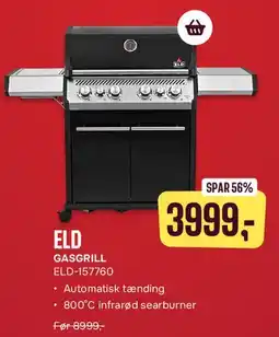 Skousen Eld Gasgrill tilbud