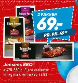 Bilka Jensens BBQ (2 pakker) tilbud