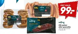 Bilka salling XXL pølser eller spareribs tilbud