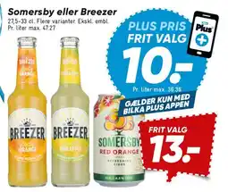 Bilka Somersby eller Breezer (27.5-33 cl) tilbud