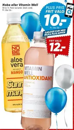 Bilka Nobe Aloe Vera & Vitamin Well Antioxidant tilbud