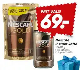 Bilka Nescafé Gold instant kaffe tilbud